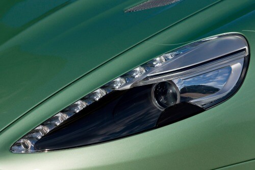 2017 Aston Martin Vanquish Coupe Headlamp Detail