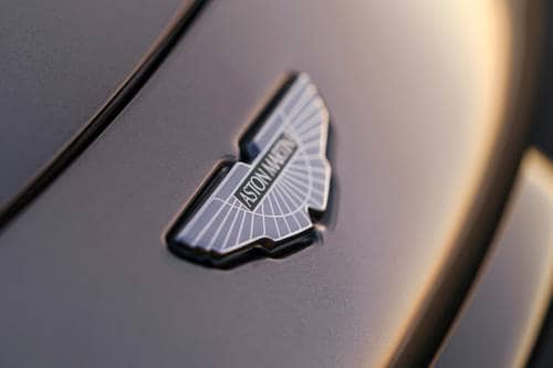 2019 Aston Martin Vantage Coupe Front Badge