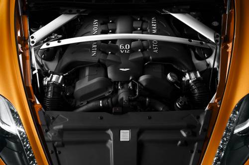 2012 Aston Martin Virage Coupe 5.9L V12 Engine