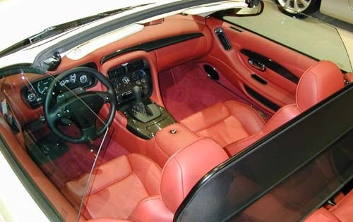 2002 Aston Martin DB7 Vantage Volante Interior
