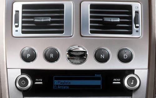 2011 Aston Martin DB9 Volante Center Console