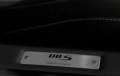 2010 Aston Martin DBS Interior Badging