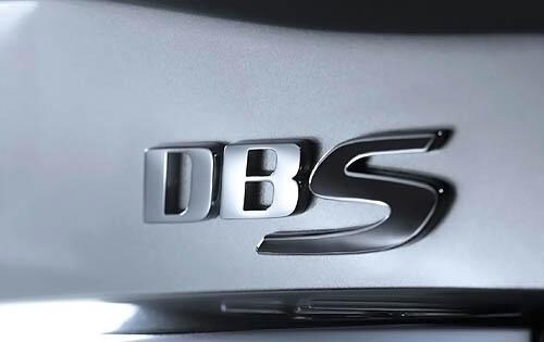 2010 Aston Martin DBS Rear Badging