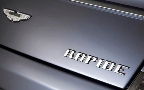 2010 Aston Martin Rapide Rear Badging