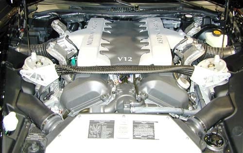 2002 Aston Martin V12 Vanquish 2dr Coupe