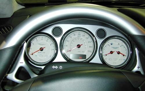 2002 Aston Martin V12 Vanquish Gauge Cluster