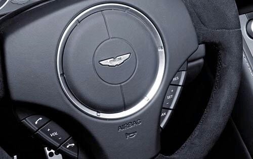 2011 Aston Martin V12 Vantage Steeringwheel Detail