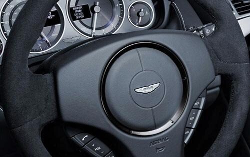 2011 Aston Martin V12 Vantage Carbon Black Interior Detail