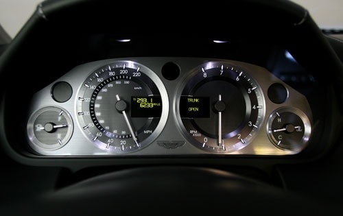 2006 Aston Martin V8 Vantage Instrument Panel