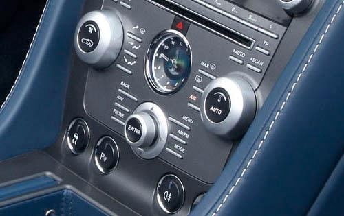 2011 Aston Martin V8 Vantage Center Console