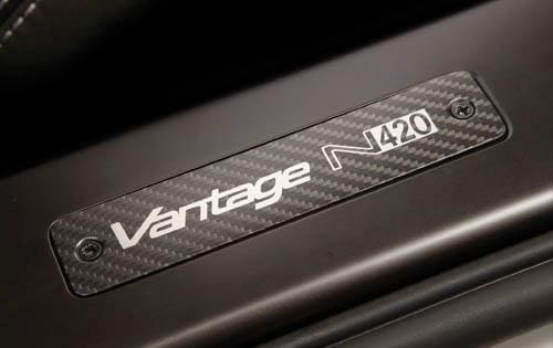 2011 Aston Martin V8 Vantage N420 Interior Detail