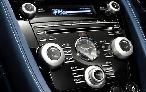 2011 Aston Martin V8 Vantage S Center Console
