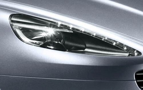 2011 Aston Martin Virage Volante Head Lamp Detail