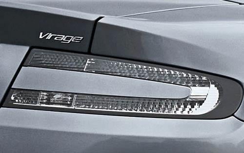 2011 Aston Martin Virage Volante Tailight and Rear Badging