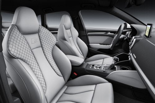 2017 Audi A3 Sportback e-tron 1.4 TFSI PHEV Prestige 4dr Hatchback Interior Sport Package Shown.