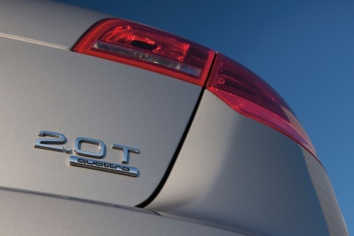 2012 Audi A3 Wagon Rear Badge