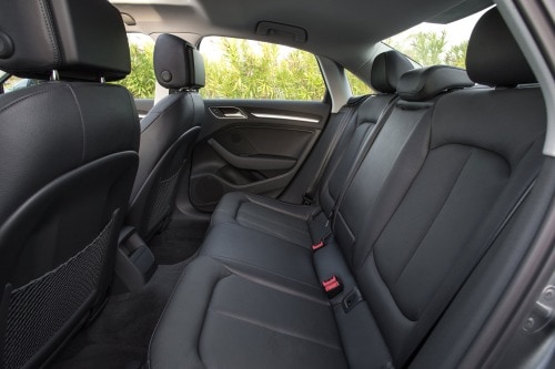 2016 Audi A3 2.0 TFSI Premium Plus quattro Sedan Rear Interior