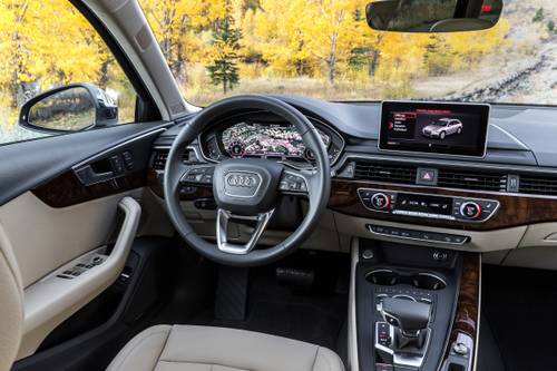 2018 Audi A4 allroad 2.0 TFSI Prestige quattro w/Prod. End 6/18 Wagon Steering Wheel Detail