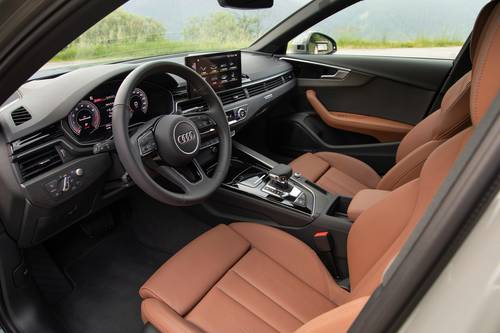 Audi A4 allroad Prestige Wagon Steering Wheel Detail