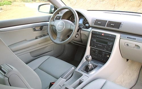 2002 Audi A4 1.8T Avant Interior, Manual Shown