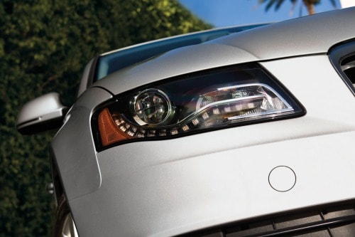2012 Audi A4 Sedan Headlamp Detail
