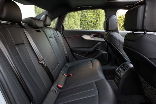 2017 Audi A4 2.0 TFSI Prestige quattro Sedan Rear Interior Shown