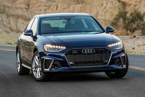 Audi A4 Prestige S line Sedan Exterior Shown