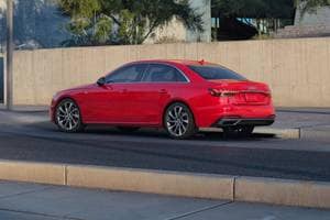 Audi A4 Prestige S line Sedan Exterior Shown