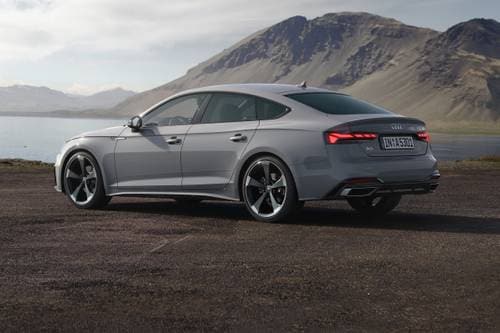 2020 Audi A5 Prestige 45 TFSI quattro 4dr Hatchback Exterior. European Model Shown.