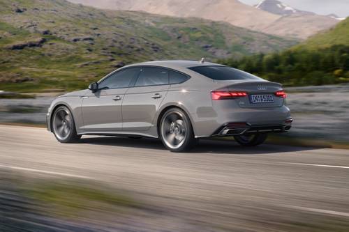 2020 Audi A5 Prestige 45 TFSI quattro 4dr Hatchback Exterior. European Model Shown.