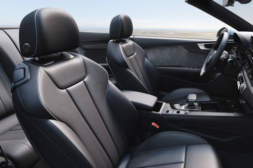 2020 Audi A5 Prestige 45 TFSI quattro Convertible Interior Detail Shown