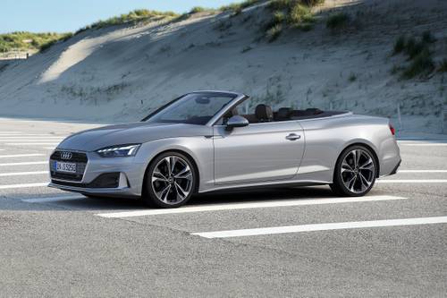 2020 Audi A5 Prestige 45 TFSI quattro Convertible Exterior. European Model Shown.