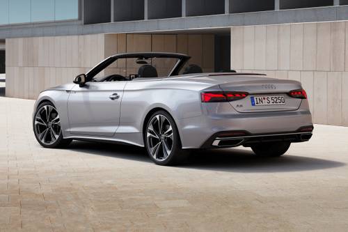 2020 Audi A5 Prestige 45 TFSI quattro Convertible Exterior. European Model Shown.