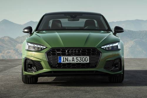 2020 Audi A5 Prestige 45 TFSI quattro Coupe Exterior. European Model Shown.