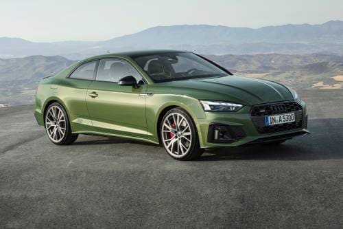 2020 Audi A5 Prestige 45 TFSI quattro Coupe Exterior. European Model Shown.