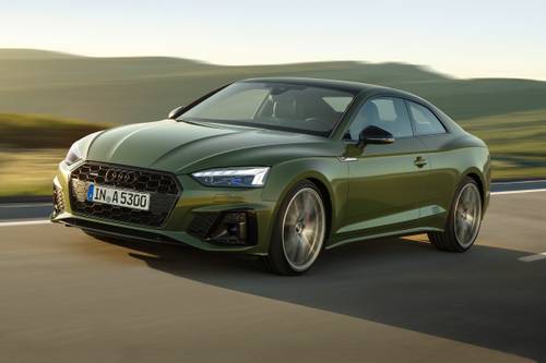 2020 Audi A5 Prestige 45 TFSI quattro Coupe Exterior. European Model Shown.