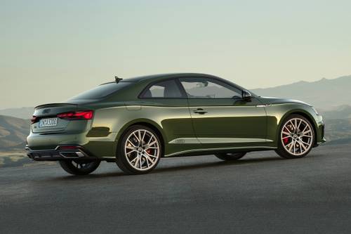 2020 Audi A5 Prestige 45 TFSI quattro Coupe Exterior. European Model Shown.