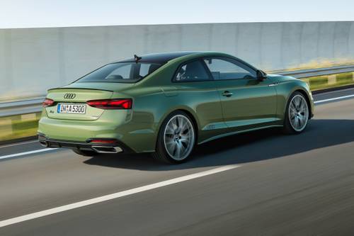 2020 Audi A5 Prestige 45 TFSI quattro Coupe Exterior. European Model Shown.