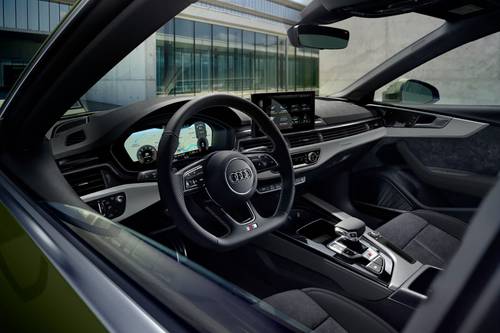 2020 Audi A5 Prestige 45 TFSI quattro Coupe Steering Wheel Detail Shown
