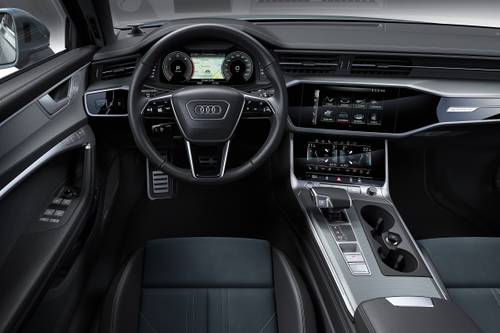 2020 Audi A6 allroad 3.0 TFSI Prestige quattro Wagon Steering Wheel Detail