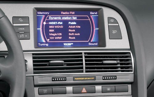 2007 Audi A6 4.2 quattro Center Console