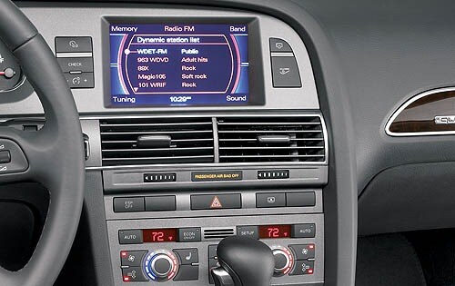 2007 Audi A6 3.2 Avant quattro Center Console