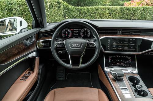 2019 Audi A6 3.0 TFSI Prestige quattro Sedan Steering Wheel Detail