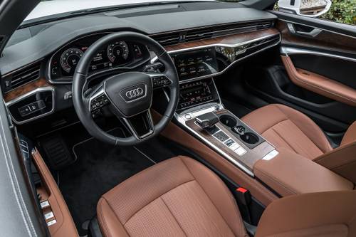 2019 Audi A6 3.0 TFSI Prestige quattro Sedan Steering Wheel Detail