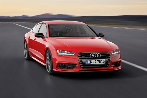 2018 Audi A7 Prestige quattro Sedan Exterior. Options Shown.