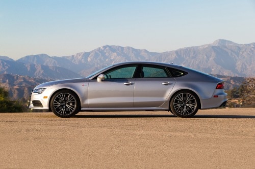 2018 Audi A7 Prestige quattro Sedan Profile Shown
