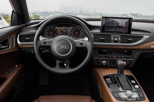 2018 Audi A7 Prestige quattro Sedan Steering Wheel Detail