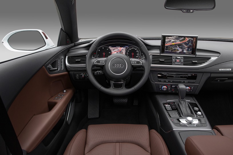 2018 Audi A7 Prestige quattro Sedan Steering Wheel Detail