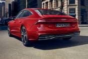 2025 Audi A7 Prestige Sedan Exterior. Options Shown.
