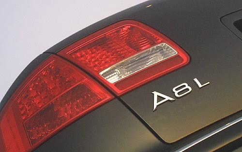 2004 Audi A8 L quattro Rear Badging Shown